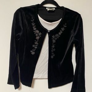 Vintage Amy Byer Cami & Cardigan Set